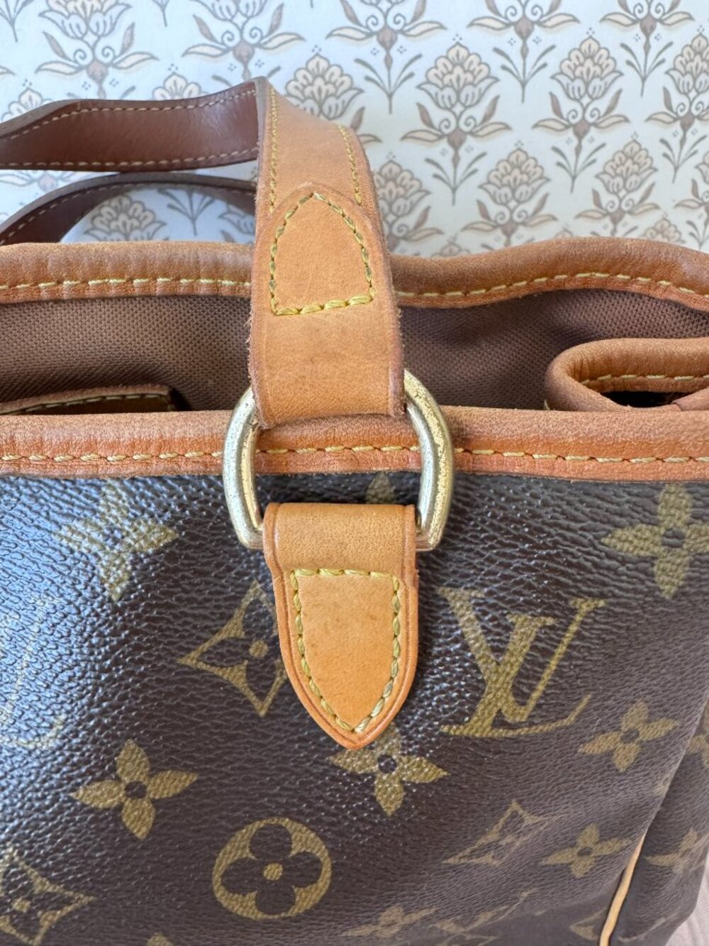 Rare Vintage Louis Vuitton Monogram Batignolles Tote Bag - Picture 12 of 16